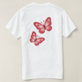 Vlinder T-shirt (Design achterkant)
