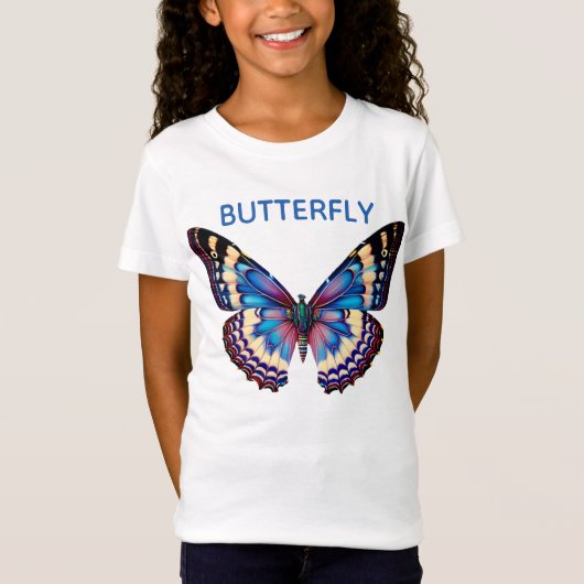 VLINDER T-SHIRT (Voorkant)