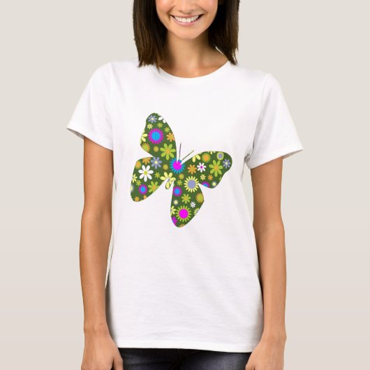 Vlinder T-shirt (Voorkant)