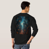 vlinder t-shirt (Achterkant volledig)