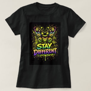 Vlinder T-shirts Co. Blijf Verschillen 0047753