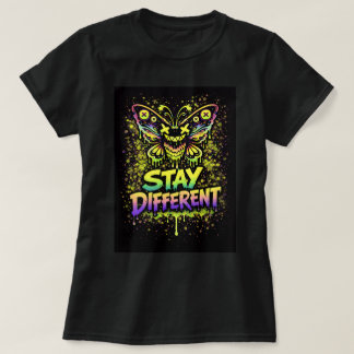 Vlinder T-shirts Co. Blijf Verschillen 0047753