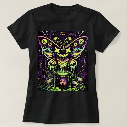 Vlinder T-shirts Co. Giftig Gevaar 0047761 (Design voorkant)