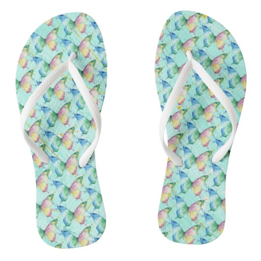 Vlinder Teenslippers (Voetbed)