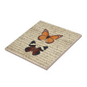 vlinder tegeltje (Zijkant)