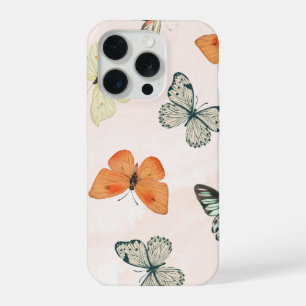 Vlinder telefoonhoesje ontwerp iPhone 15 pro case