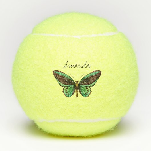 Vlinder Tennisballen (Voorkant)