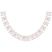 Vlinder thema verjaardag vlaggetjes (Alle)