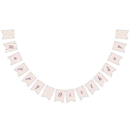 Vlinder thema verjaardag vlaggetjes (Alle)