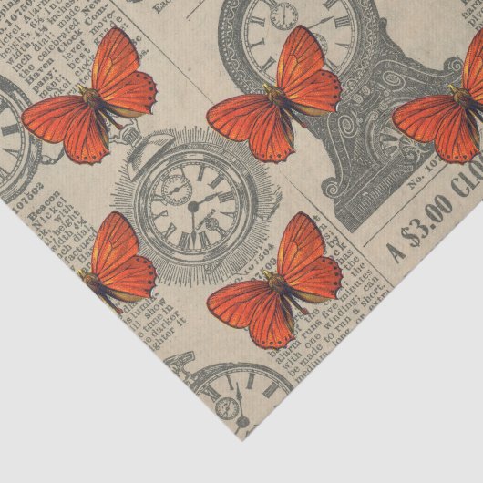  vlinder tissuepapier (Detail)