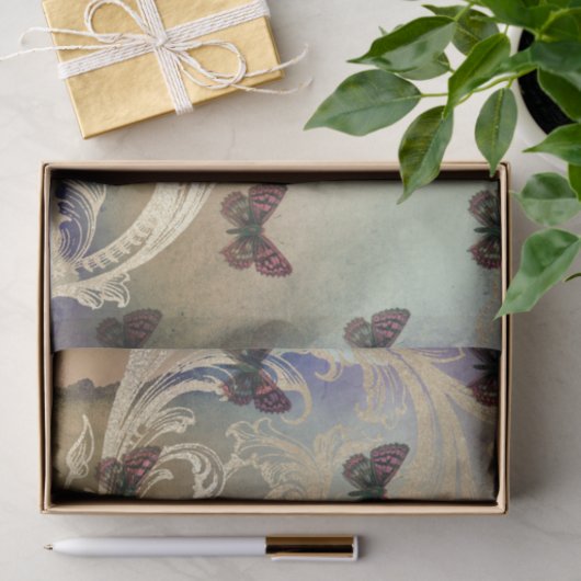  vlinder tissuepapier (Geschenk)