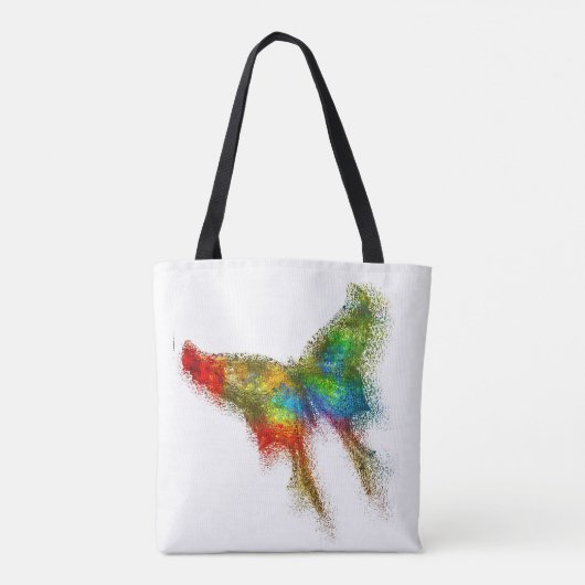 Vlinder Tote Bag (Achterkant)