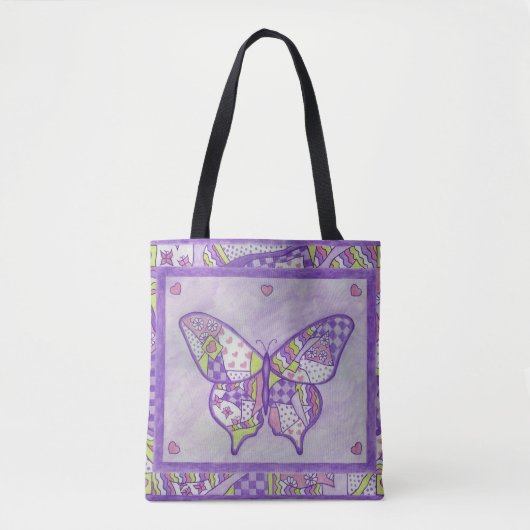 Vlinder Tote Bag (Voorkant)