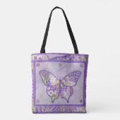 Vlinder Tote Bag (Achterkant)