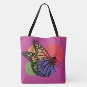 Vlinder Tote Bag (Achterkant)