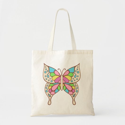 Vlinder Tote Tas (Voorkant)
