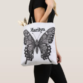 Vlinder Tote Tas, Cute Vlinder Bag (Dichtbij)