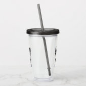 Vlinder/Tribal...CVS Acryl Drinkbeker (Links)