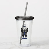 Vlinder/Tribal...CVS Acryl Drinkbeker (Achterkant)