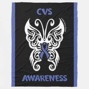 Vlinder/Tribal...CVS Fleece Deken
