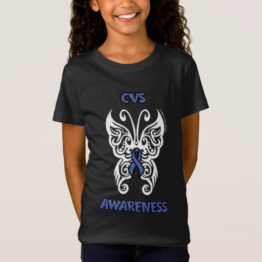 Vlinder/Tribal...CVS T-shirt (Voorkant)
