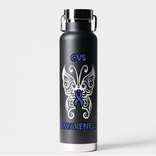 Vlinder/Tribal...CVS Waterfles (Voorkant)
