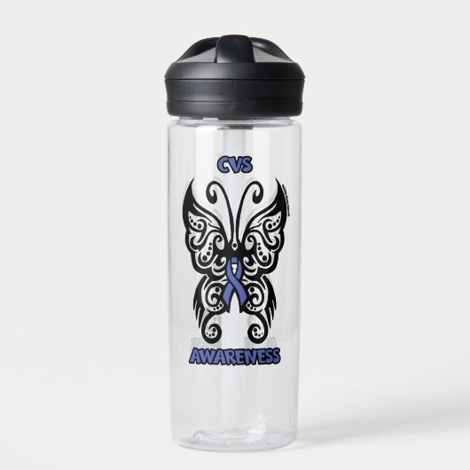 Vlinder/Tribal...CVS Waterfles (Voorkant)