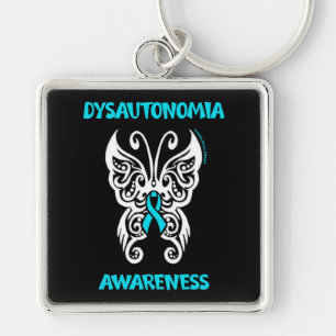 Vlinder/Tribal...Dysautonomie Sleutelhanger