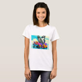 Vlinder Truck T-shirt (Voorkant volledig)