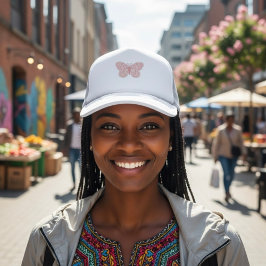 Vlinder Trucker Hoed Trucker Pet