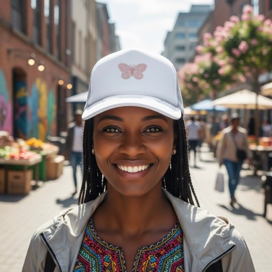 Vlinder Trucker Hoed Trucker Pet