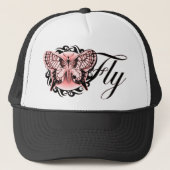 Vlinder. Trucker Pet (Voorkant)