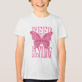 vlinder tshirt ontwerp  (Voorkant)