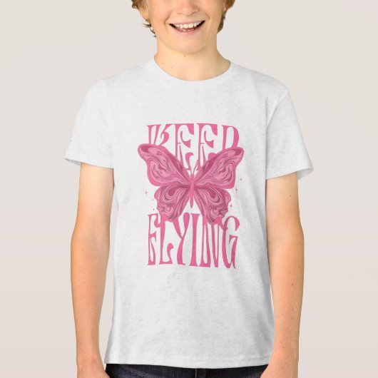vlinder tshirt ontwerp (Voorkant)