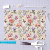  Vlinder Tuin Bloemen Decoupage Tissuepapier (Craft)