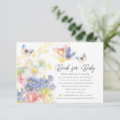 Vlinder Tuin Boek voor Baby Behuizing Kaart (Staand voorkant)