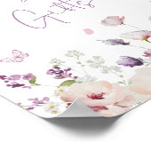 Vlinder Tuin Boeken & Geschenken Teken Poster (Hoek)