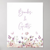 Vlinder Tuin Boeken & Geschenken Teken Poster (Voorkant)