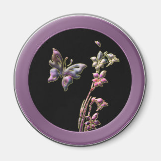 vlinder tuin magneet