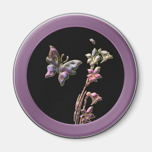 vlinder tuin magneet (Voorkant)