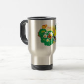 VLINDER Tumbler Reisbeker (Voorkant links)