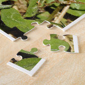Vlinder Tussen Bloemen Legpuzzel (Zijkant)