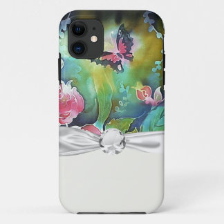 vlinder tussen de rozen Case-Mate iPhone case