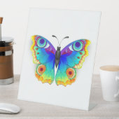 Vlinder Uilenoog Reclamebord Met Voetstuk (Insitu)