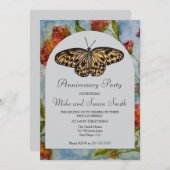 Vlinder Uitnodiging (Voorkant / Achterkant)