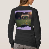 Vlinder Uniek Ontwerp T-shirt (Achterkant)
