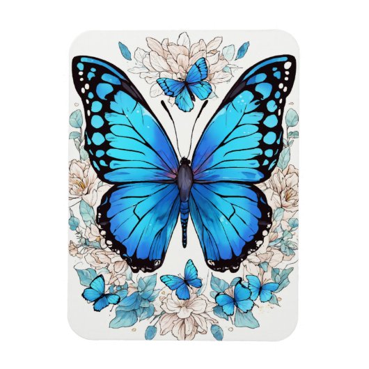 vlinder van de selve magneet (Verticaal)