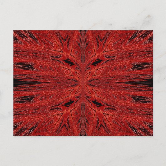 Vlinder van de woestijnwind briefkaart (Voorkant)