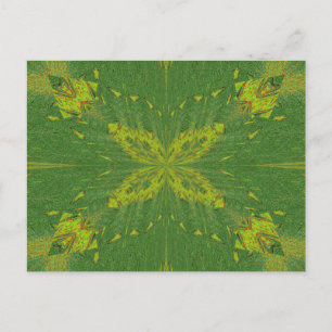 vlinder van het groen briefkaart
