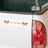 Vlinder: Vectorillustratie: Bumpersticker (Op Truck)